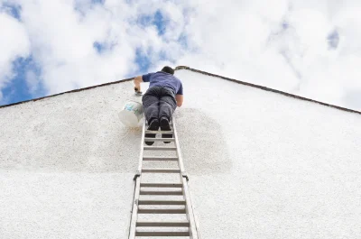 Peinture extérieure à Rebergues — façades et ravalement